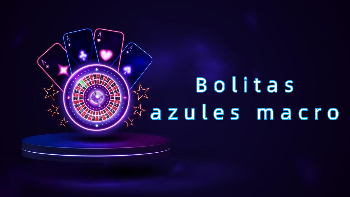Bolitas azules macro پاکستان